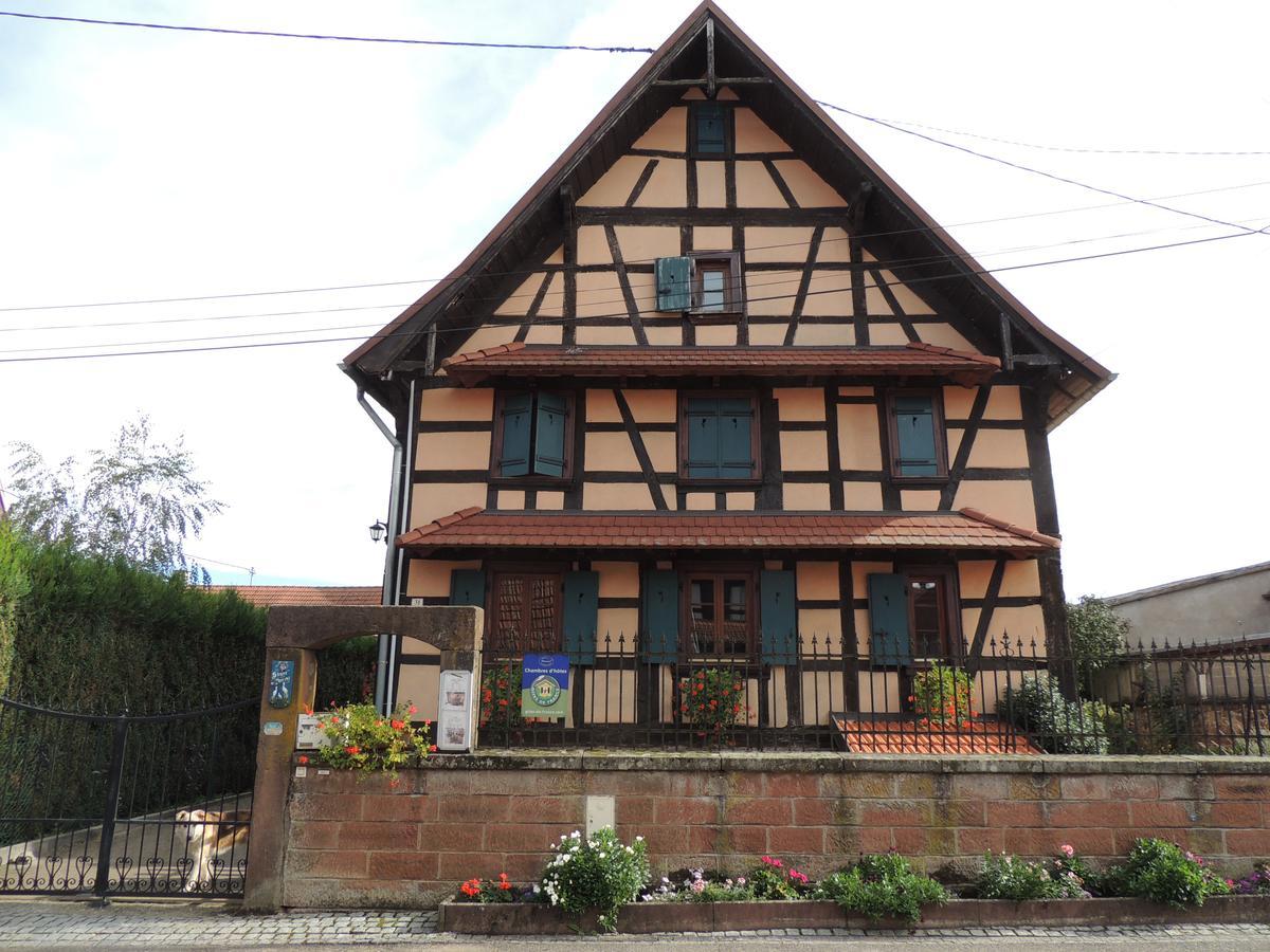 Chambres D'Hotes S'Burehiesel Schillersdorf Exteriör bild
