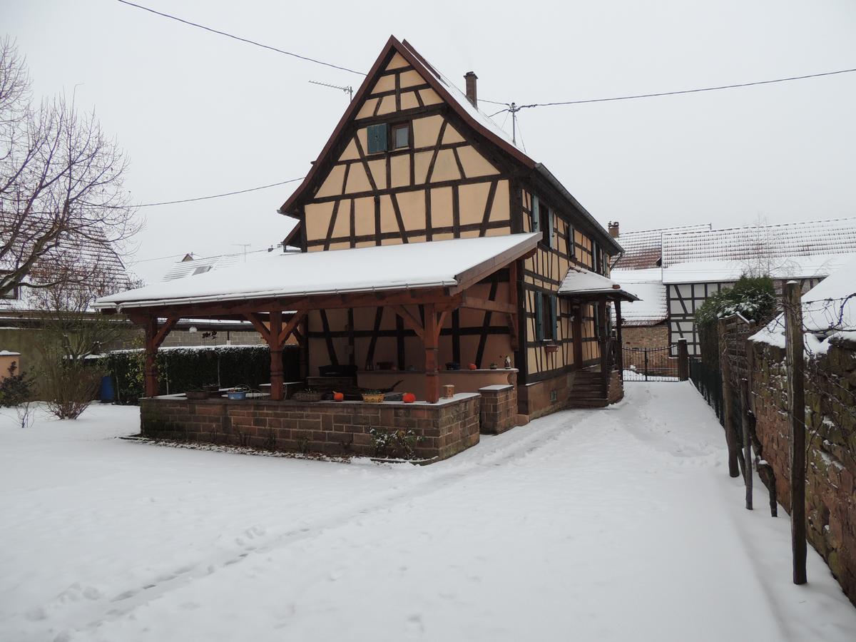 Chambres D'Hotes S'Burehiesel Schillersdorf Exteriör bild